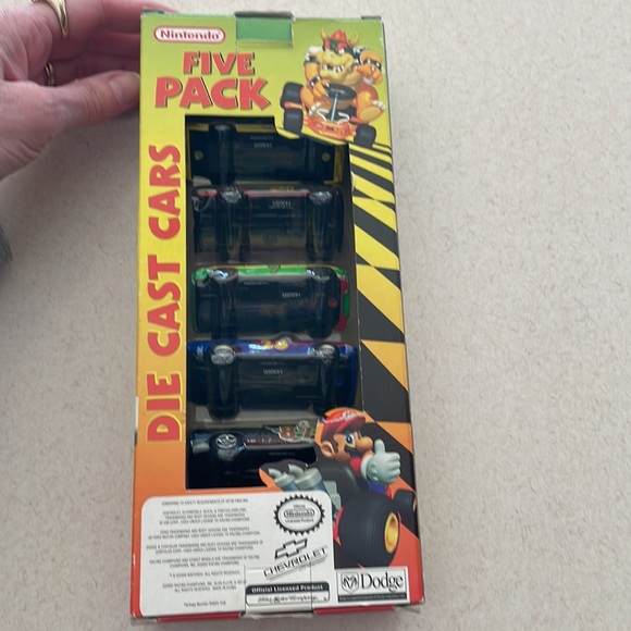 NWT 2000 Nintendo Mario Kart 64 cast cars - Picture 5 of 8